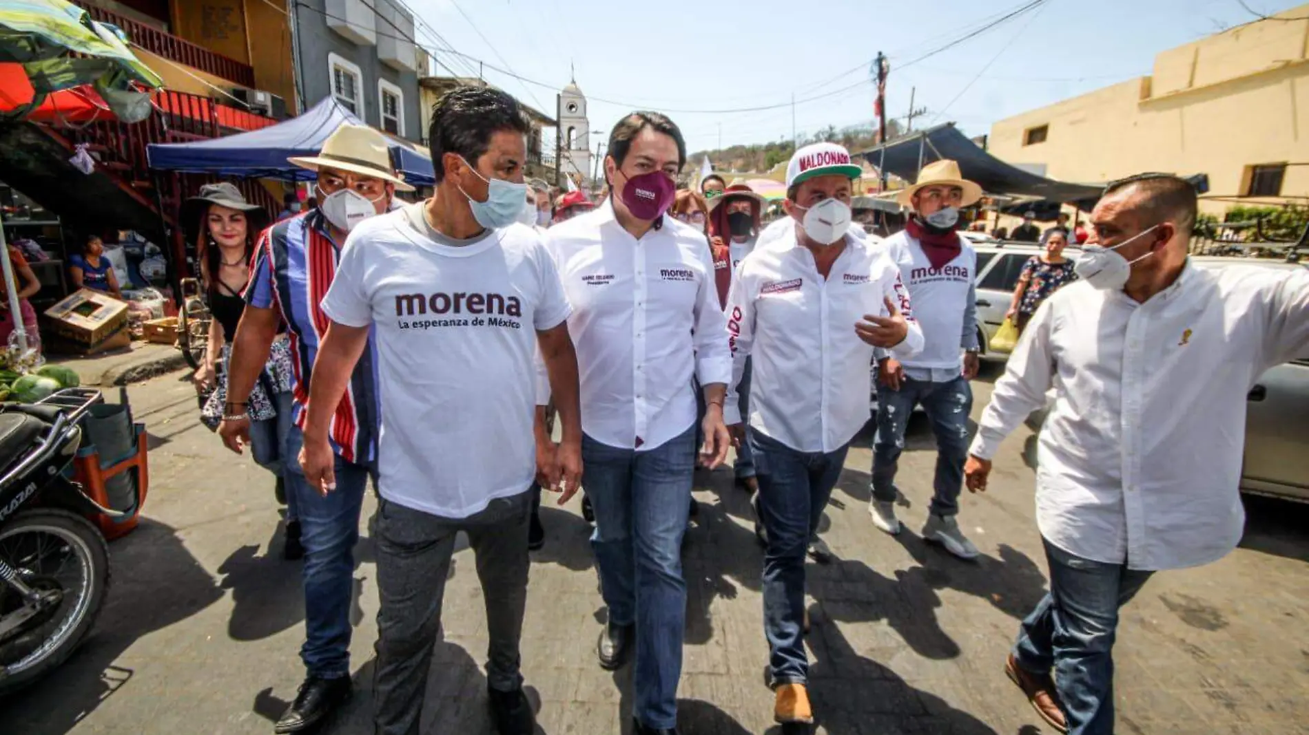 Mario Delgado en San Martín de las Flores